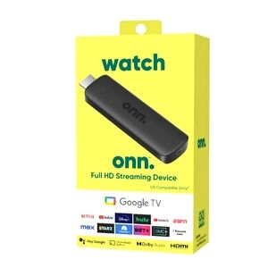 Fully stacked Google TV stick